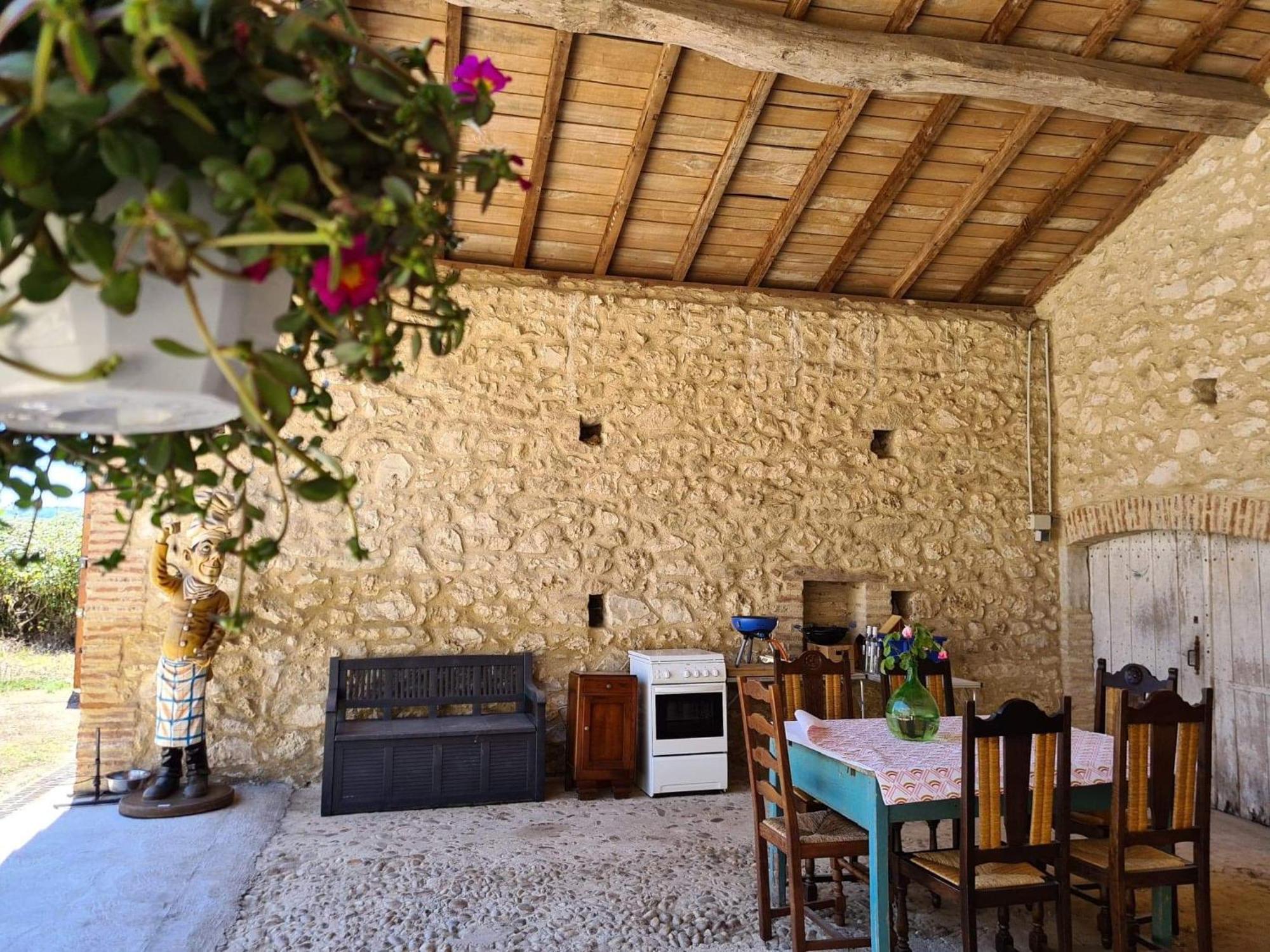 לינה וארוחת בוקר Saint-Sylvestre-sur-Lot Le Coq En Repos מראה חיצוני תמונה